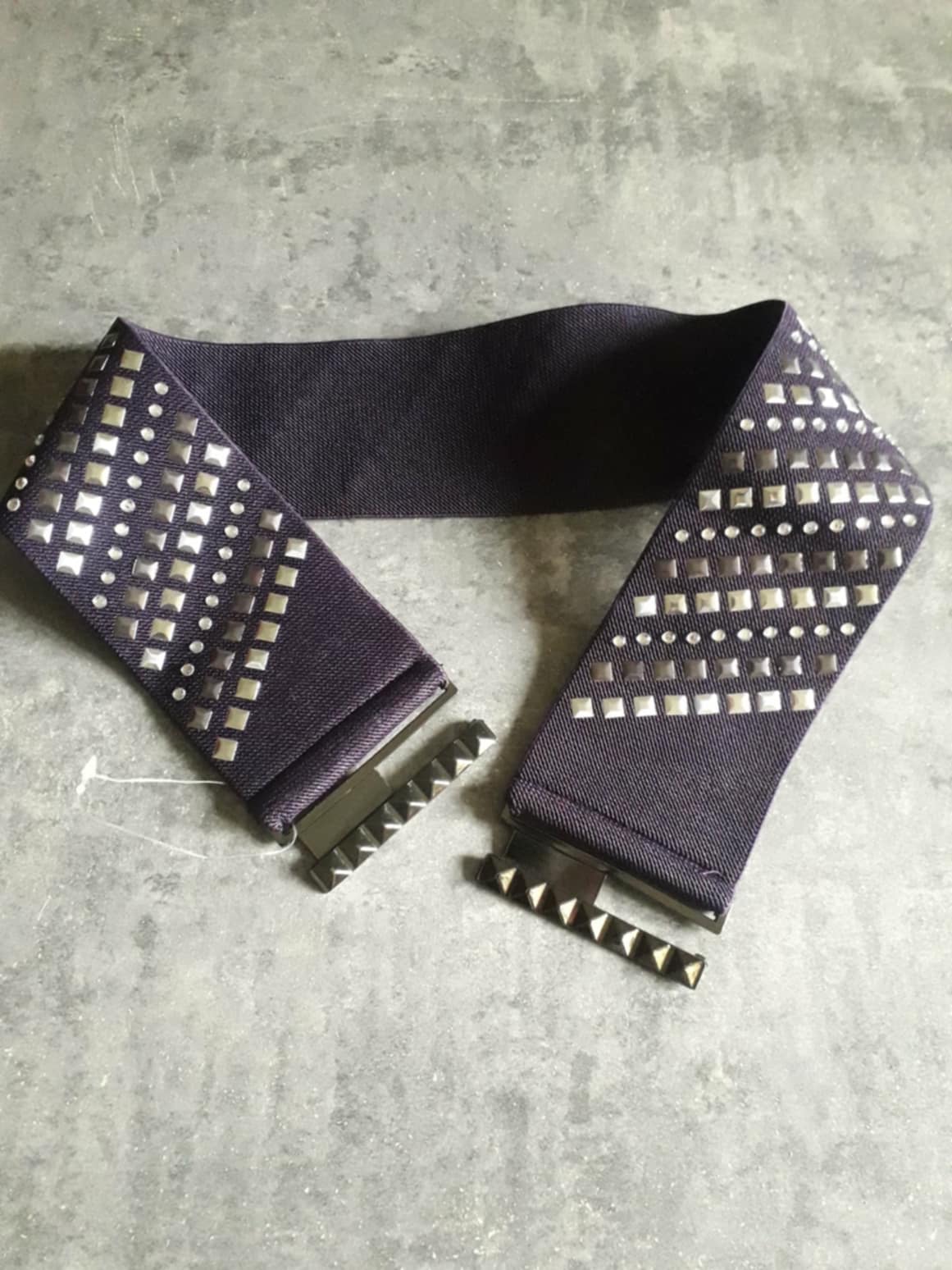 Ceinture Ajustable elasthanne femme violet