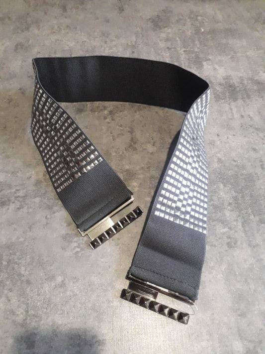 Ceinture Ajustable elasthanne grise