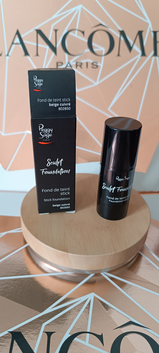 Fond de teint stick Peggy Sage beige cuivré